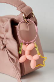 Tashanger/sleutelhanger hond mintgroen