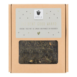 Thee 'Je bent goud waard'