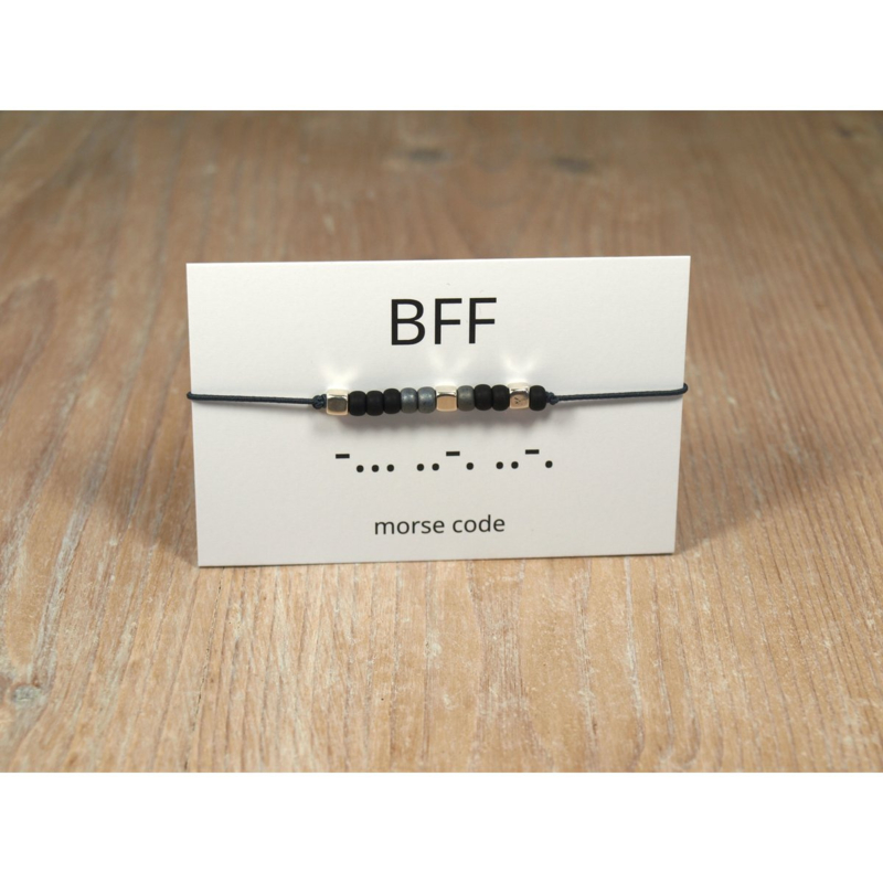 Armband morsecode BFF
