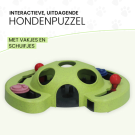 Eat Slow Live Longer puzzle beetle