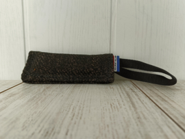 Bijtrol 15cm, zwart gemêleerd