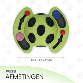 Eat Slow Live Longer puzzle beetle