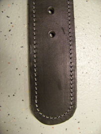 Double leather collar 5cm