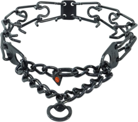 Sprenger ultra-plus prikband met ketting zwart