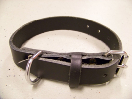 Single leather collar 3x60cm