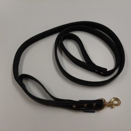 Double leather leash ME 25mm x 2m
