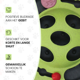 Eat Slow Live Longer puzzle beetle