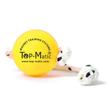 Top Matic magneet bal, geel
