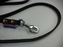 Leather leash with handle 12mm  2 meter