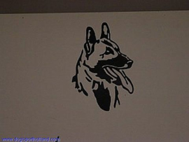 Sticker "malinois"