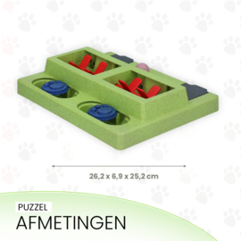 Eat Slow Liver Longer puzzle squared