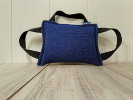 Bijtkussen, donker blauw