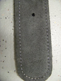 Double leather collar 3cm