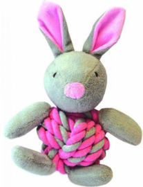 Little rascals knottie bunny pink