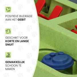 Eat Slow Liver Longer puzzle squared