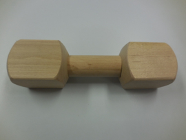 Dumbell 1 piece wood 650gram