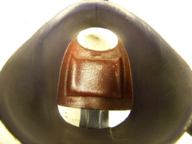 Leather muzzle with quick release