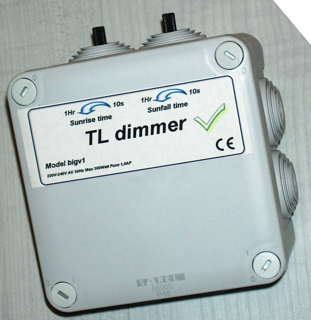 uitsterven radar stoom TL dimmer model DNL | Producten | dimmers