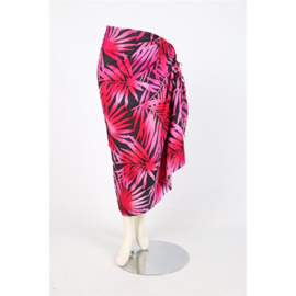 Sarong / Pareo Varens roze, rood, zwart