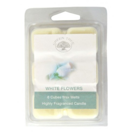 Wax Melts White Flowers, 80gr, Green Tree