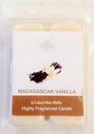 Wax Melts Madagascan Vanilla, 80gr, Green Tree