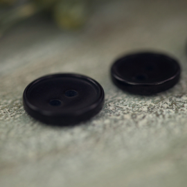 Zwart Corozo - knoopjes 12 mm