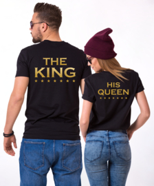T-shirt The King/His Queen