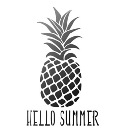 Hello Summer Ananas A4