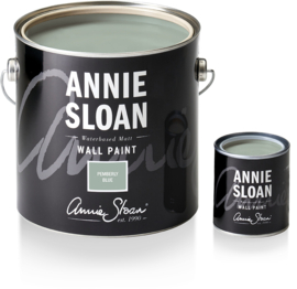 NEW Annie Sloan Wall Paint Pemberly Blue 2,5 liter