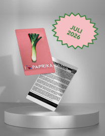 Kunstkaart: Juli 2026