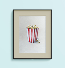 Tekening: Popcorn