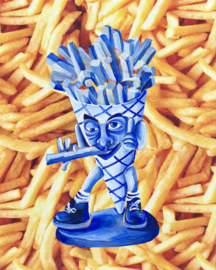 Origineel schilderij: Potato Boy