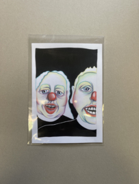 Originele tekening: Twee clowns