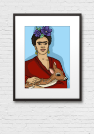 Print: Frida Kahlo