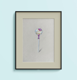 Tekening: Salmiaklolly