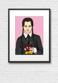 Print: Wednesday Addams