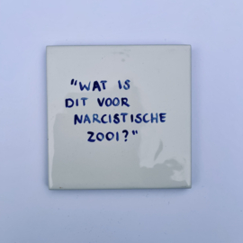 Tegel: "Wat is dit voor narcistische zooi?"