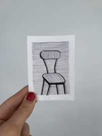 Mini-tekening: Chaise de Brabantia