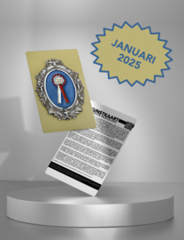 Kunstkaart: Januari 2025