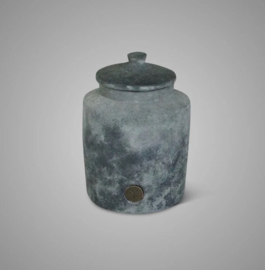 Pot and Top Straight BRYNXZ Stone Black S D.19 H.27 D11S-P1