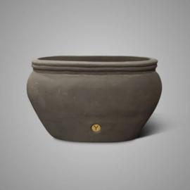 Planter Oval Allure Ancient Soil L 50x22x28 Y0051-B-N1