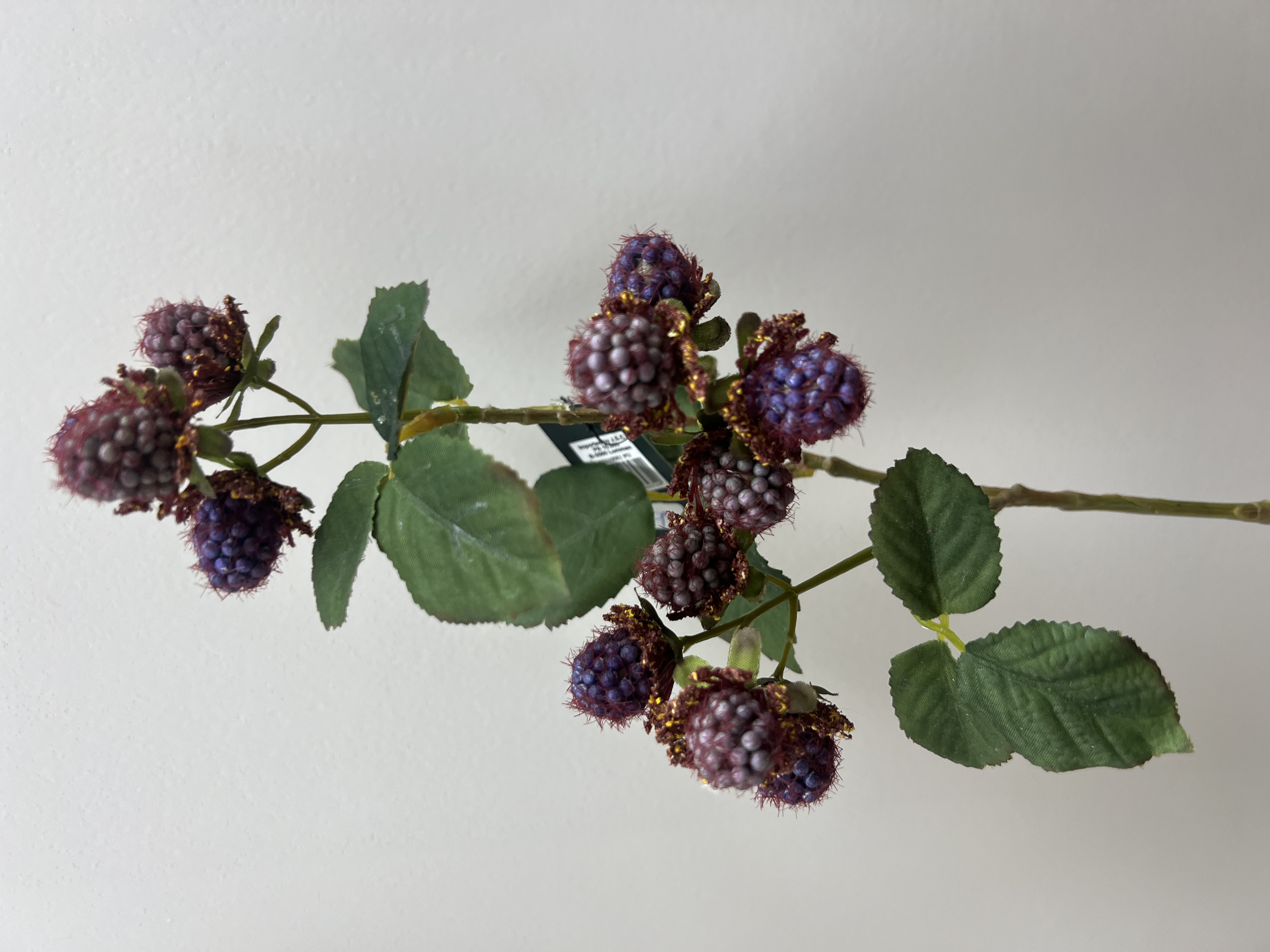 Flower Mulberry Spray 54cm Purple