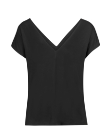 EXPRESSO GEDRAPEERDE JERSEY TOP