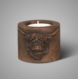 Tealightholder Scotty Majestic Brown M D.11 H.8 A7917M-10