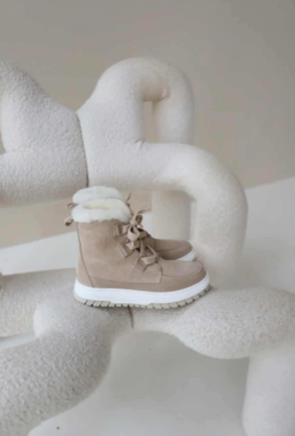 BABOUCHE Maan VACHTBOOTS Beige