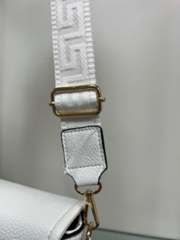 Tas “THE MINI BAG” incl. Schouderband, Wit