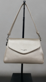Tas Lederlook Parelmoer, incl. schouderband