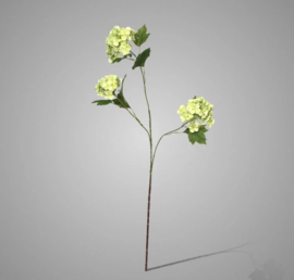 Wild Hydrangea Light Green 80 cm AFN-24002-GN