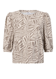 TRAVEL BLOUSE NADINE SAND TAUPE 251