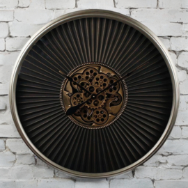 Clock with gear 80*cm